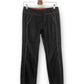 Black Striped Slacks (M)