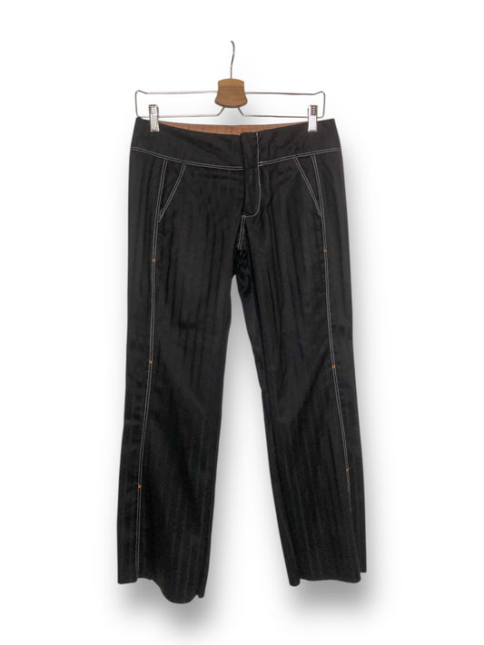 Black Striped Slacks (M)