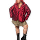 90’s/Y2K Shiny Red Blazer (4X)