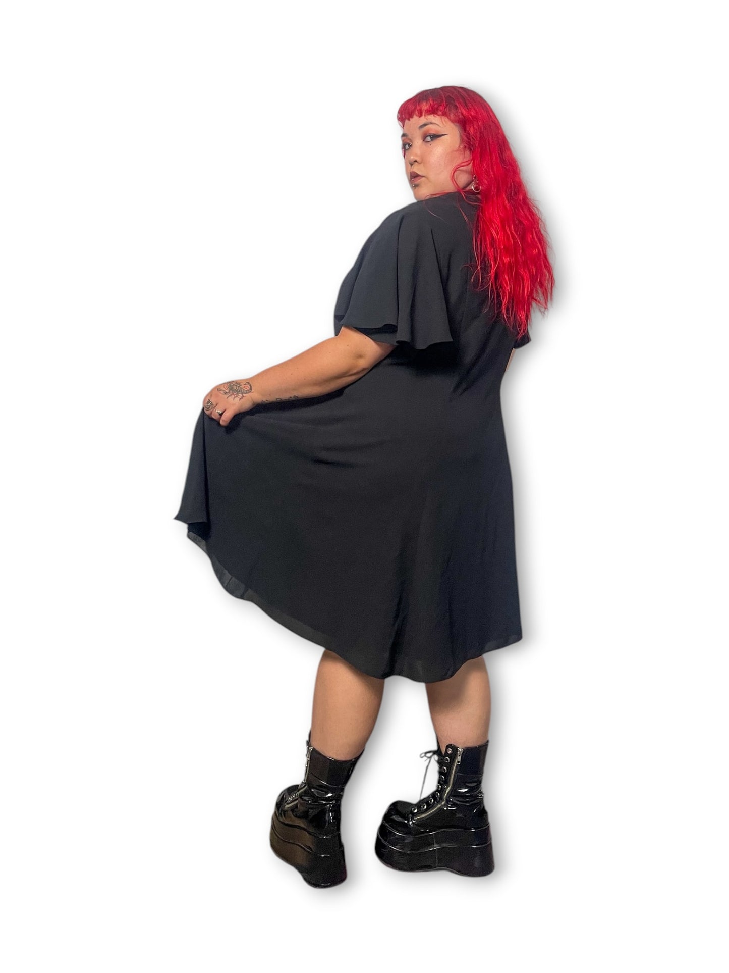 90’s Retro Goth Dress (3X)