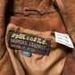 70’s Split End Ltd Chestnut Brown Suede Leather Jacket (XXS/XS)