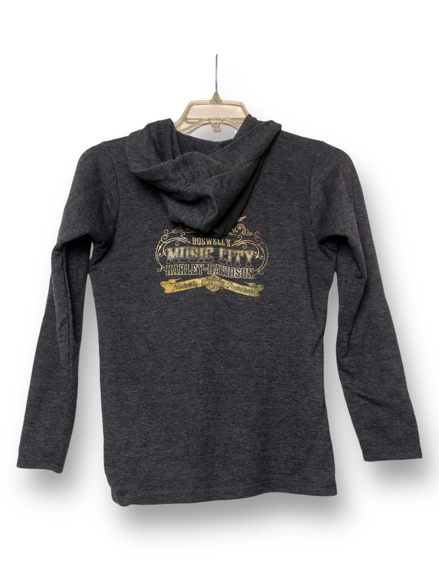 Harley Davidson Dark Gray Pullover Hoodie (S)