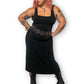 90’s Chico’s Travelers Black Slinky Maxi Dress (XL/2X)