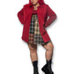 90’s Merona Red Trench Coat (L/XL)