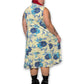 90’s/Y2K Floral Button Down Dress (3X)