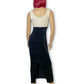 80’s/90’s Together Black and White Slinky Cocktail Dress (S/M/L)