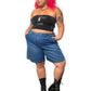 Y2K Karen Scott Denim Shorts (2X/3X)