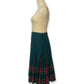 80’s Tartan Pleated Skirt (S)