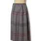 80’s Plaid Pleated Skirt (S/M)
