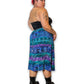 90’s Boho Retro Print Skirt (1X)