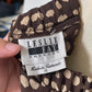 90’s/Y2K Brown Patterned Midi Skirt (L/XL)