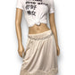 60’s/70’s Vanity Fair Cream Slip Skirt (M/L)