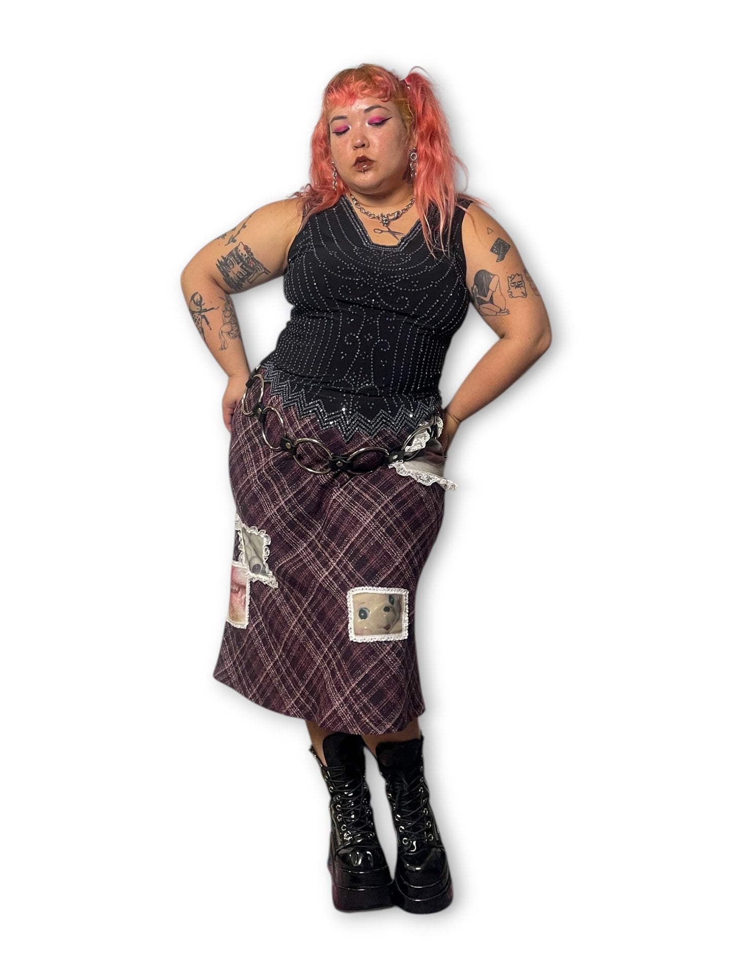 90’s/Y2K Whimsygoth Beaded Tank Top (2X)
