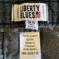 Y2K/Modern Liberty Blues Faded Black Denim Jeans (3X)