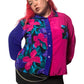 80’s/90’s S.G. Sport Retro Colorblock Blouse (2X)