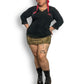 90’s Coldwater Creek Black Slinky Top (XL/2X)
