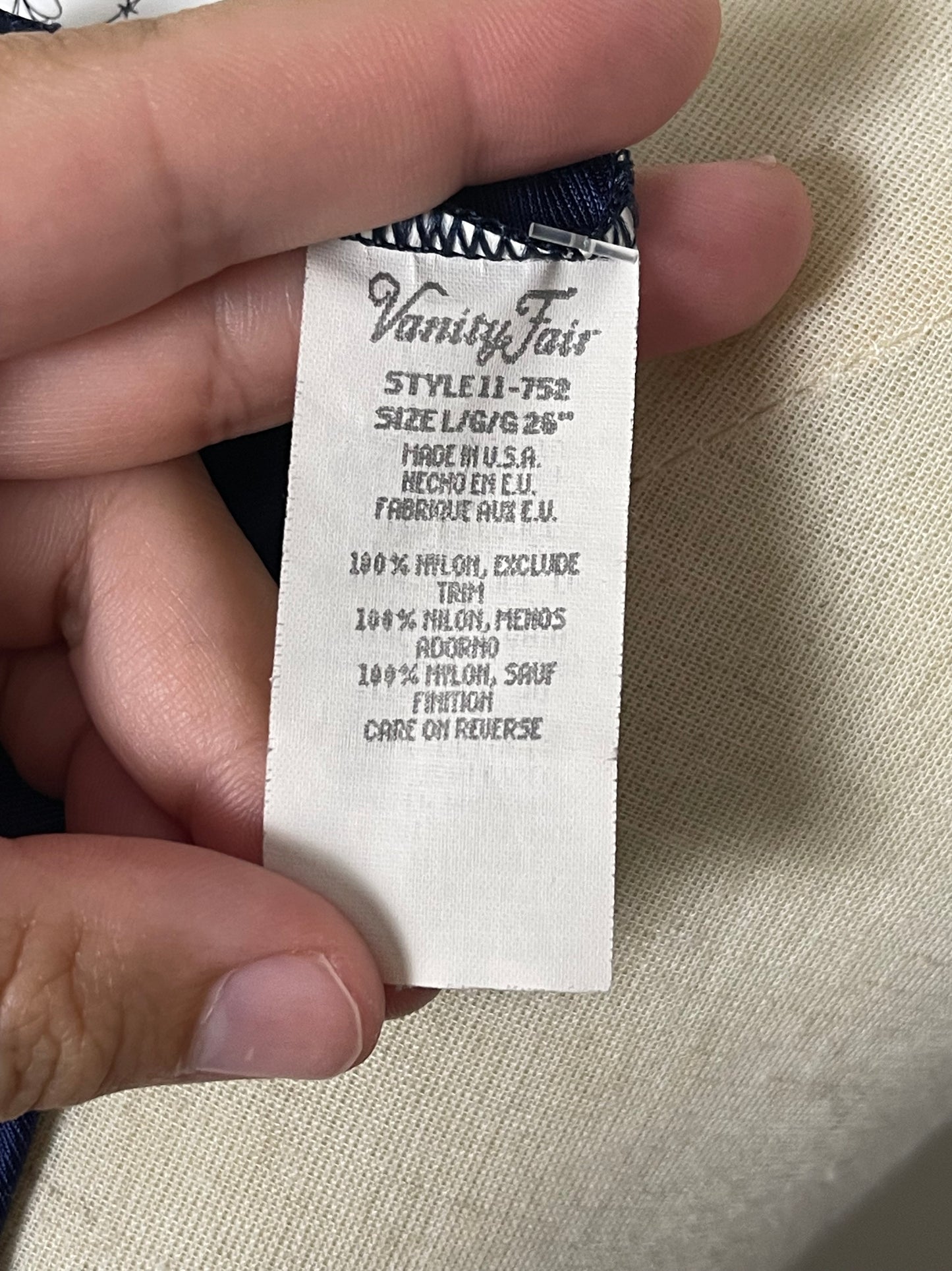 90’s Vanity Fair Slip Skirt (L)