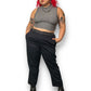 Y2K Elisabeth by Liz Claiborne Black Trousers (2X)