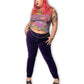 Y2K Ralph Lauren Purple Velvet Pants (XL)