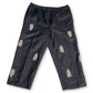 90’s/Y2K Black Embroidered Pants (1X)