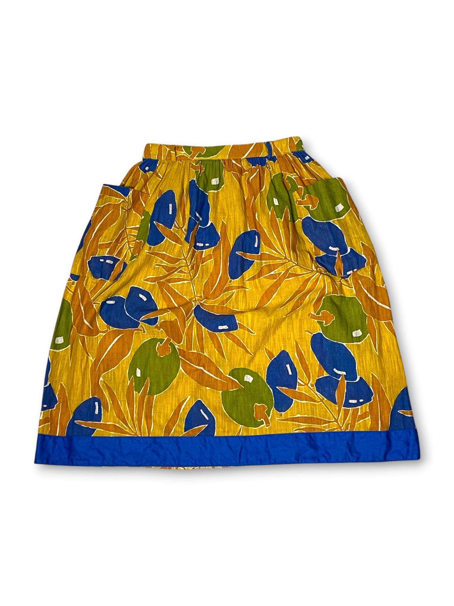 80’s/90’s Colorful Retro Chore Skirt (XXS/XS)