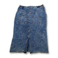 90’s Acid Wash Denim Pencil Skirt (M/L)
