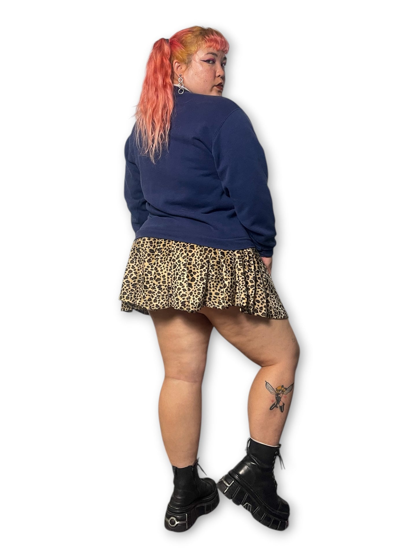 80’s Coquette Print Sweatshirt (XL)
