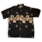 80’s Rob Chereskin Black Hawaiian Shirt (M/L)