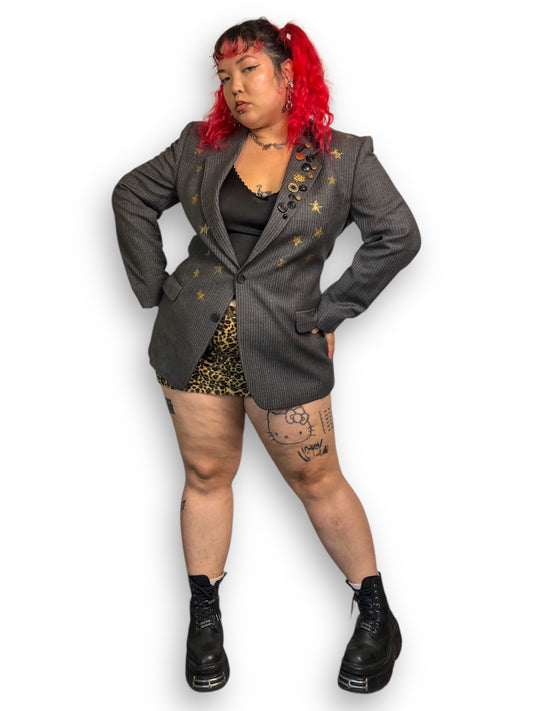 Pura Lana Vergine x Vittorio Rex Blazer (L)