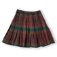 80’s Evan-Picone Red Plaid Pleated Skirt (S)