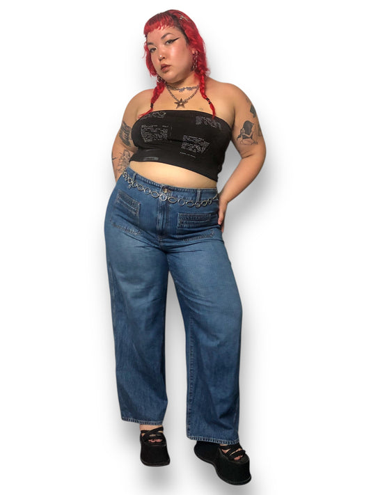 90’s/Y2K Old Navy Wide Leg Denim Jeans (2X/3X)