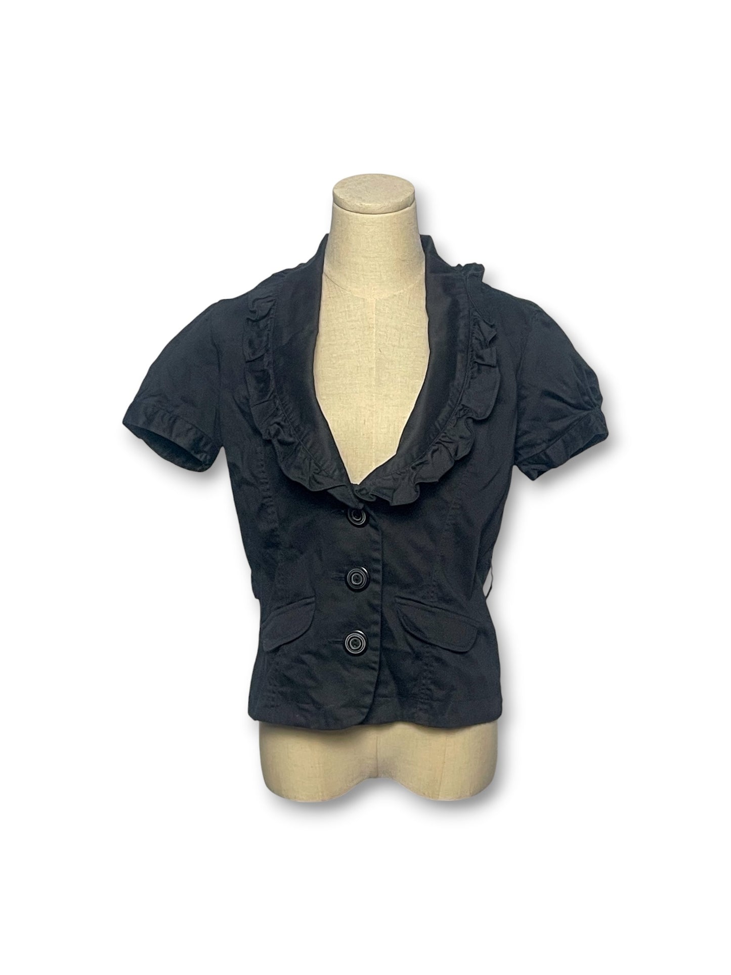 90’s/Y2K Gothic Short Sleeve Blazer (M)