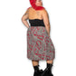Y2K Paisley Pleated Midi Skirt (XL/1X)