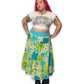 Y2K Floral Tiered Midi Skirt (2X)