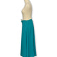 90’s/Y2K Retro Turquoise Midi Skirt (XL)