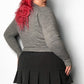 80’s Designers Plus Gray Turtleneck Sweater (L/XL)