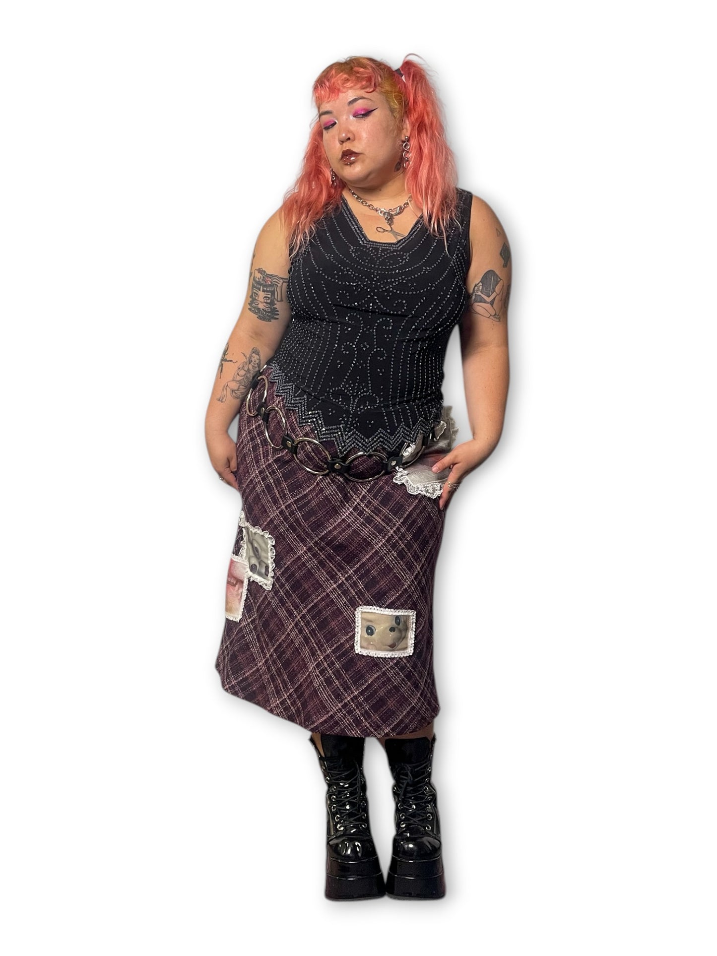 90’s/Y2K Whimsygoth Beaded Tank Top (2X)