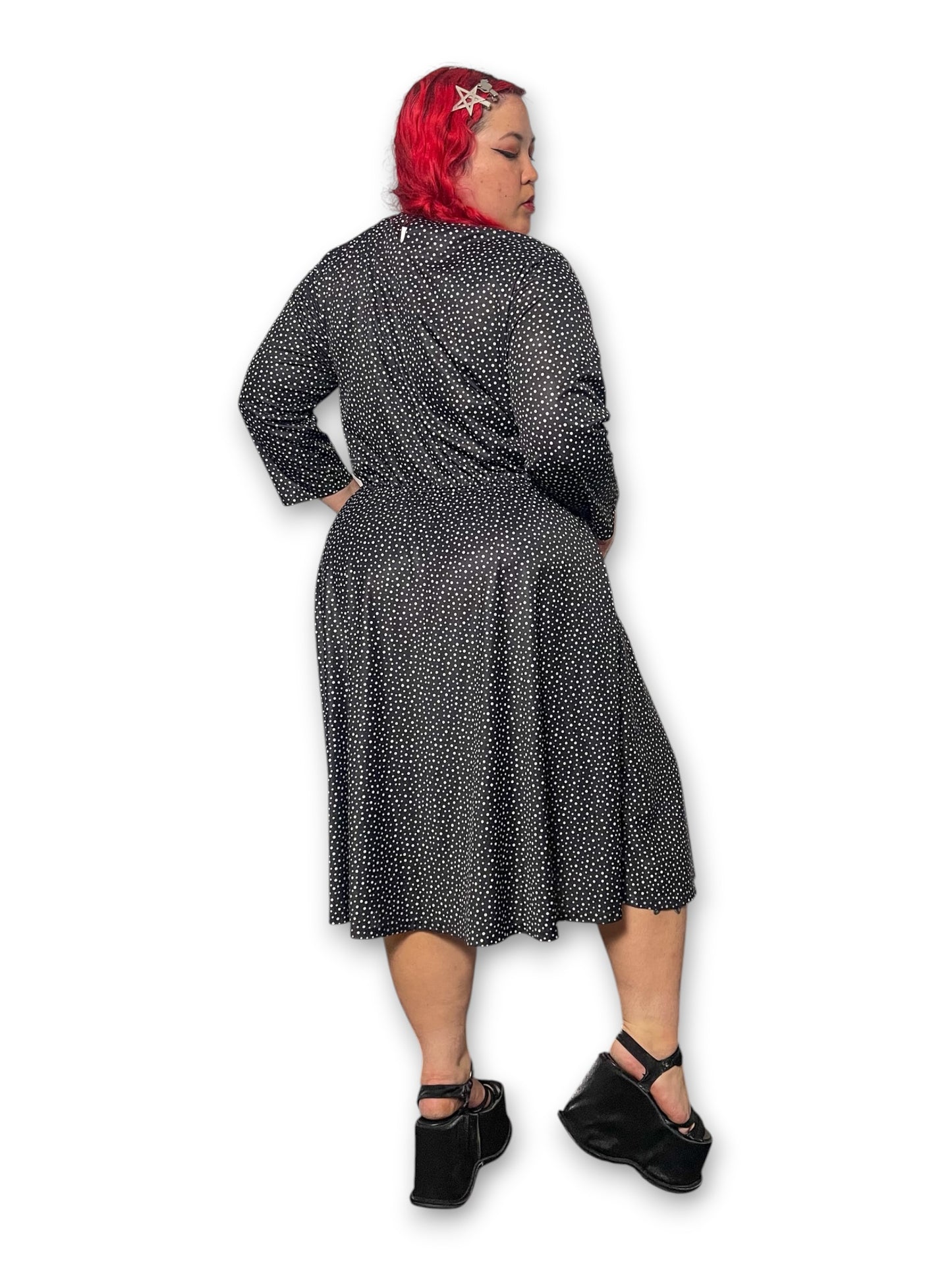 90’s/Y2K Retro Polka Dot Dress (2X)
