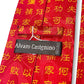90’s/Y2K Alvaro Castagnino Kanji Print Necktie