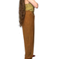 90’s Silk Club Copper Brown Pleated Pants (L)