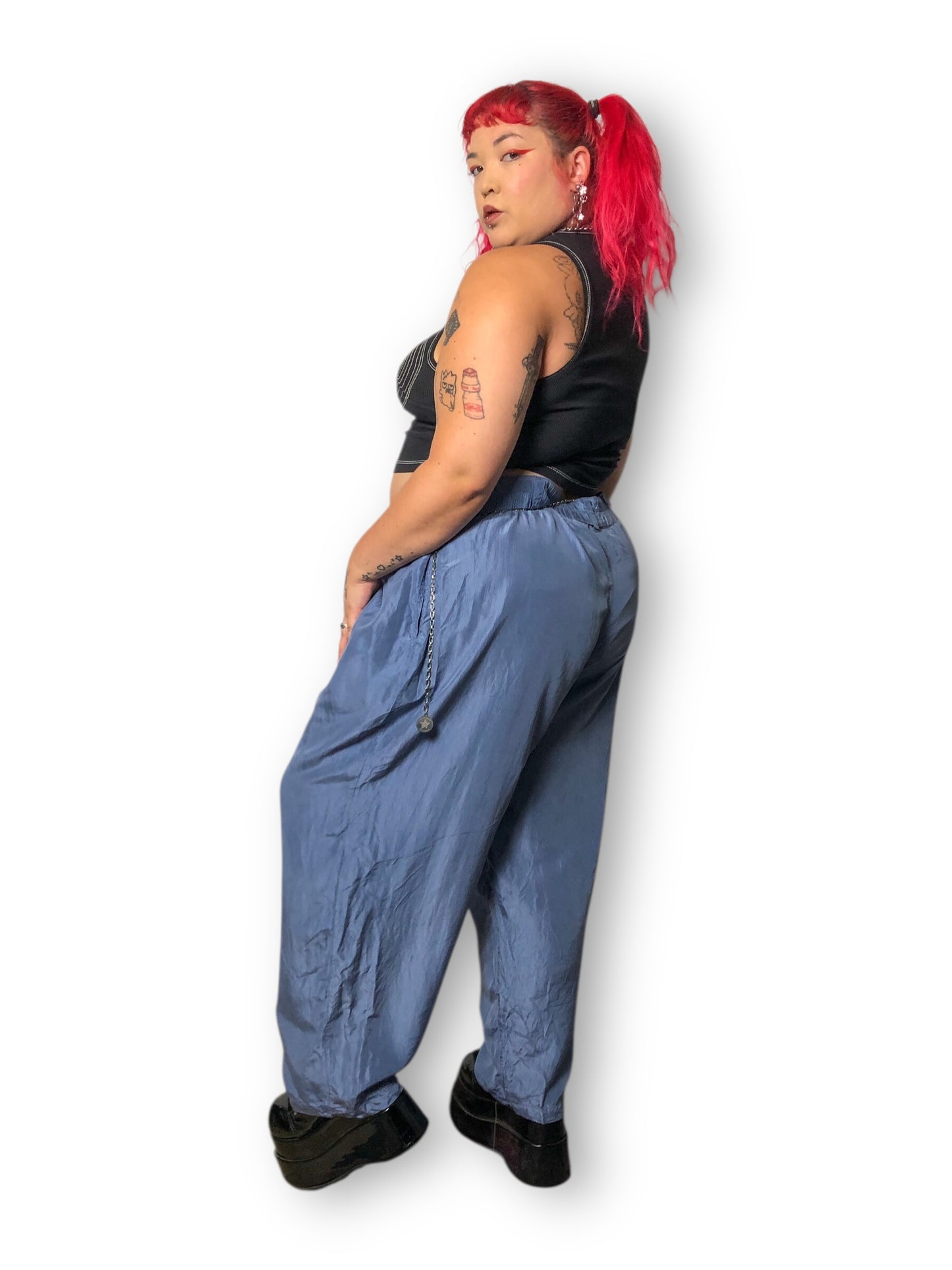 90’s Venezia Vitale Steel Blue Pants (3X)