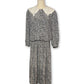 80’s Grunge Coquette Shirt Dress (XL)