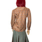 70’s R.D. #2 Brown Paisley Print Blouse (L)