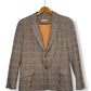 60’s/70’s Dana Point Brown Plaid Skirt Suit (L)