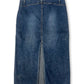 Y2K Lace-Up Denim Skirt (M/L)