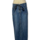 Y2K Lace-Up Denim Skirt (M/L)