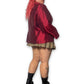 90’s/Y2K Shiny Red Blazer (4X)