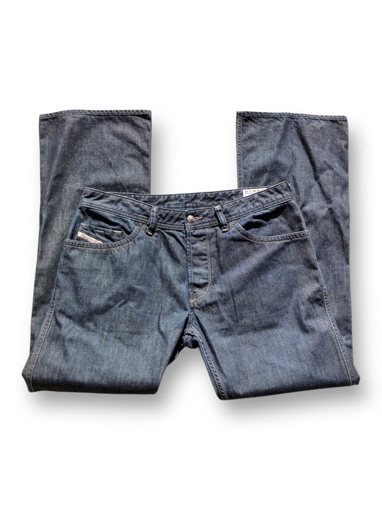 Y2K Diesel Dark Blue Ruky Jeans (XL)