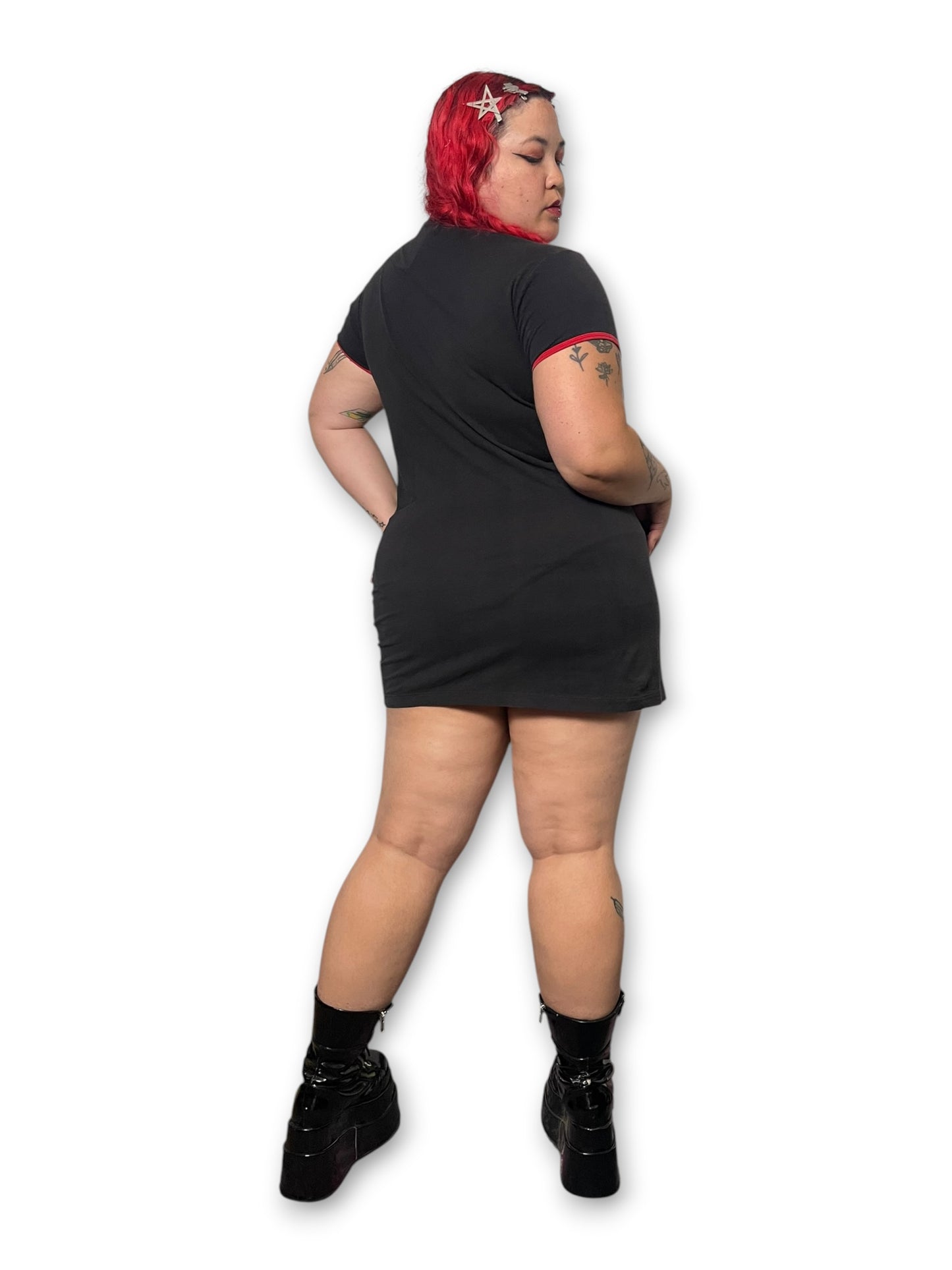 Y2K Emo Mini Dress (XL)