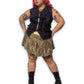 90’s Whimsygoth Crushed Velvet Vest (XL/1X)
